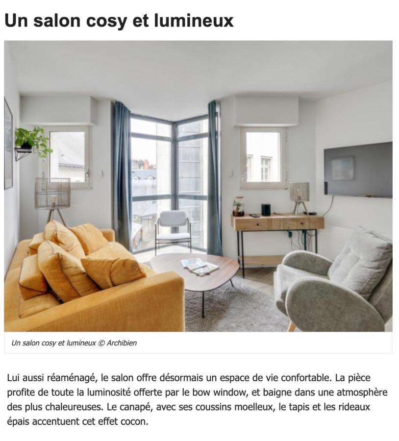 Sublime Duplex Nantes Cathedrale Daire Dış mekan fotoğraf